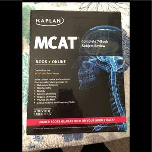 Kaplan MCAT books